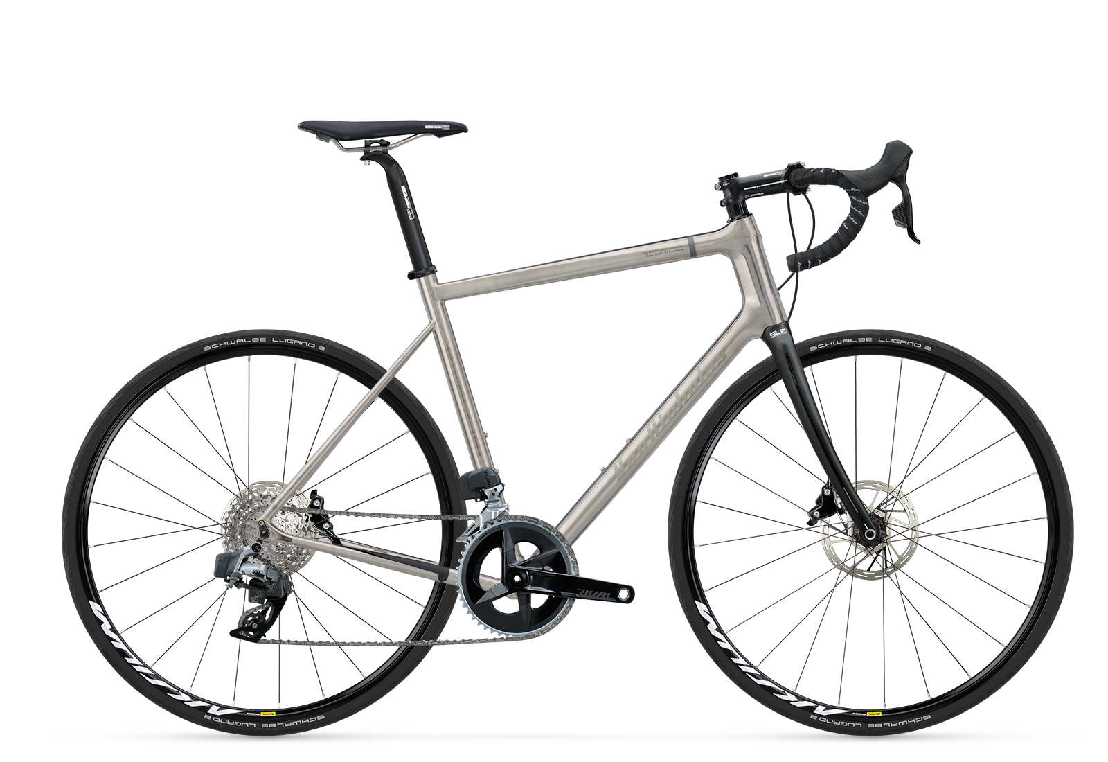 Zephyr comfortable titanium road bike Van Nicholas
